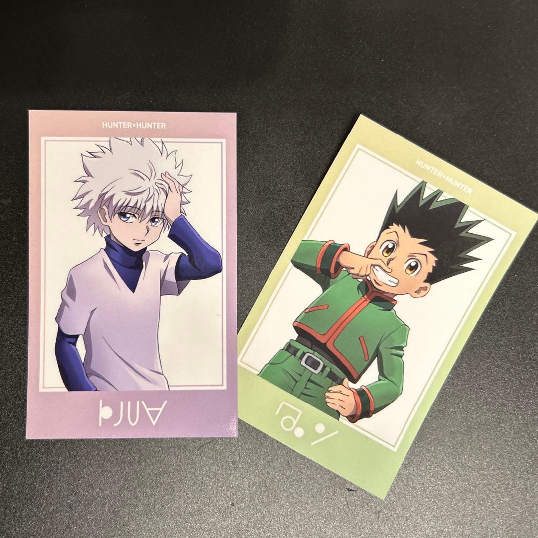 HUNTER×HUNTERゴンキルアチェキフォトカード - メルカリ