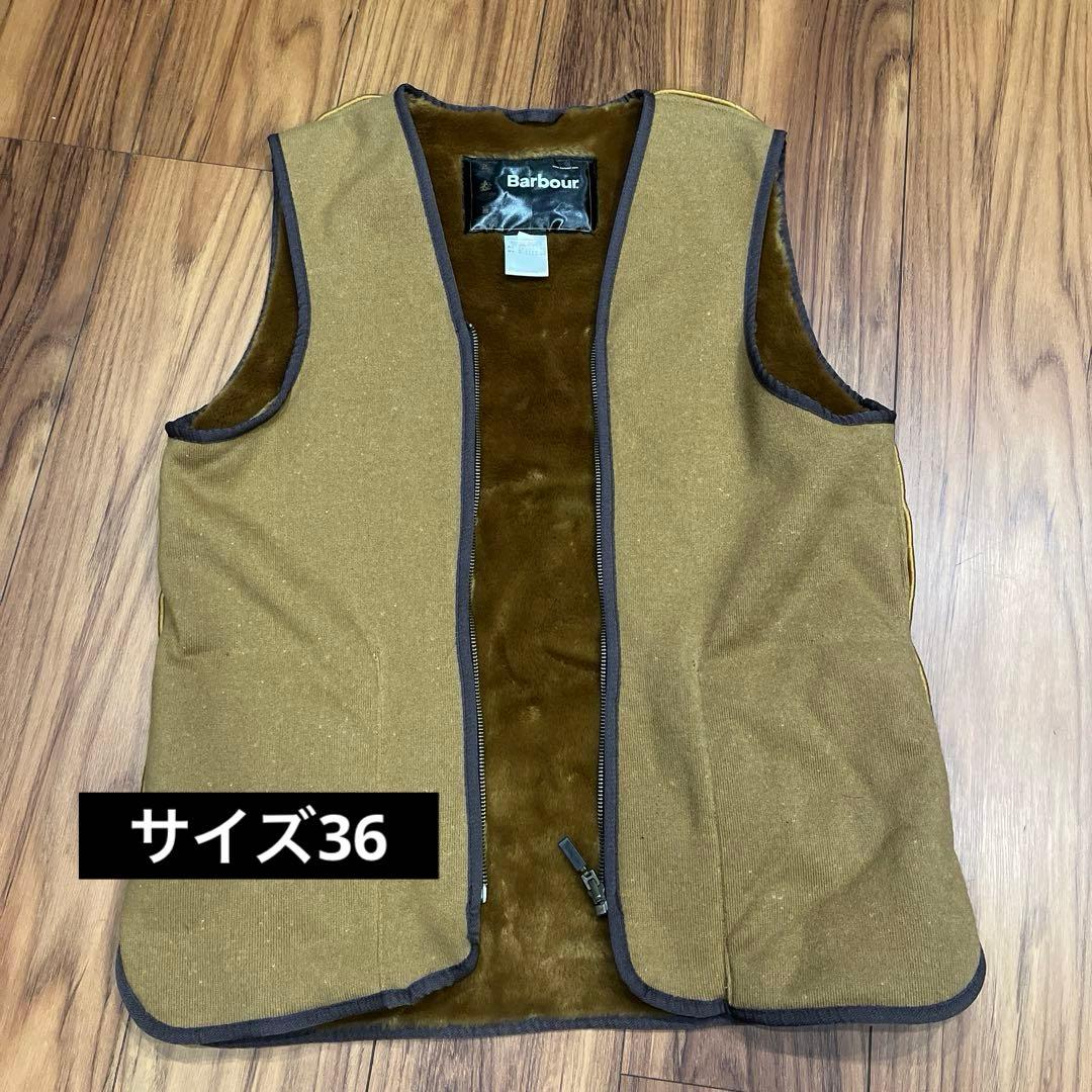 BARBOUR バブアー ビデイル　SL ベスト　　FURLINER 36 中古・古着通販】Barbour (バブアー) SL FUR LINER VEST ライナー