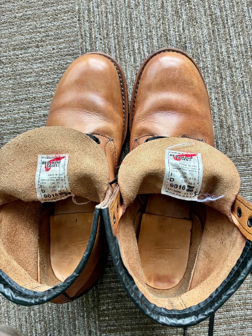 レッドウィング9016ベックマン - メルカリ