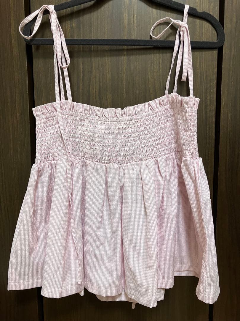 michin様専用 Allison Brown ギンガムチェックキャミソール