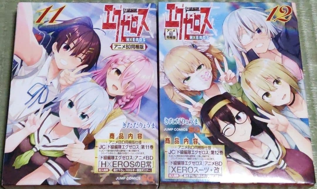 ド級編隊エグゼロス 特装版 アニメBD同梱版 11巻・12巻セット - メルカリ