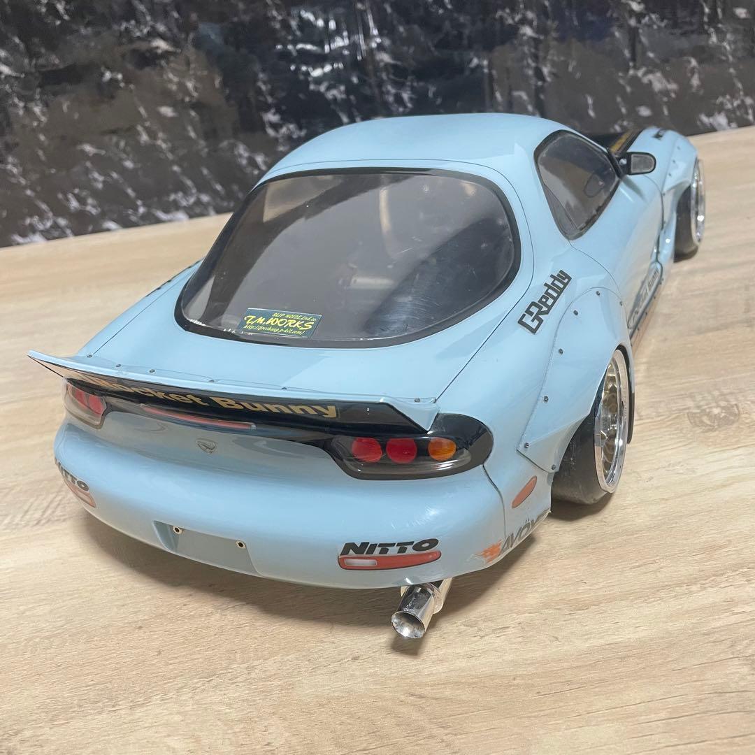 abcホビー マツダ rx-7 FD 1/10 ラジコン ボディ ロケットバニー