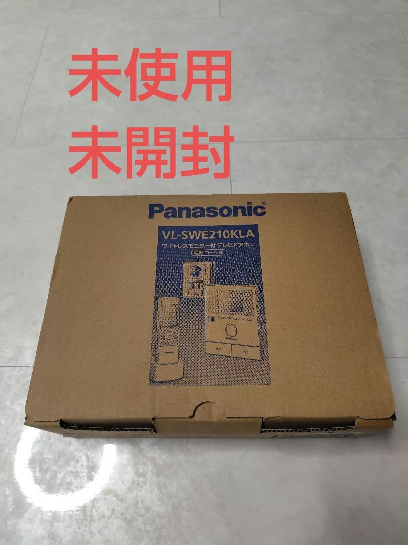 Panasonic VL-SWE210KLA ワイヤレスモニター付テレビドアホン 概要 ワイヤレスモニター付テレビドアホン 1-2タイプ（電源コード式