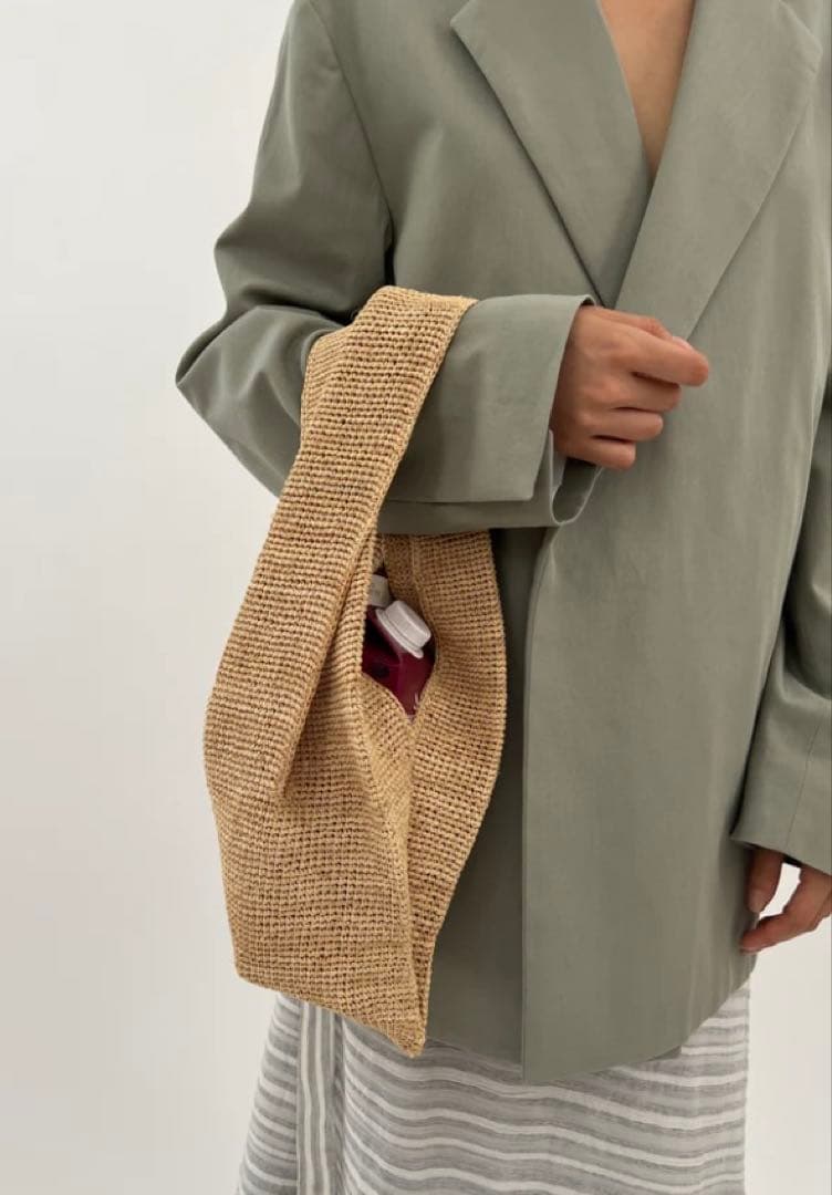 ○モリゾーっ様専用○美品 seya. mini raffia bagラフィア - メルカリ