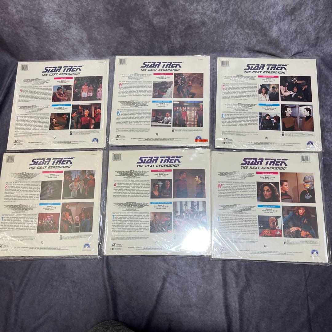新品未開封】【輸入版】スタートレック レーザーディスク まとめ売り16