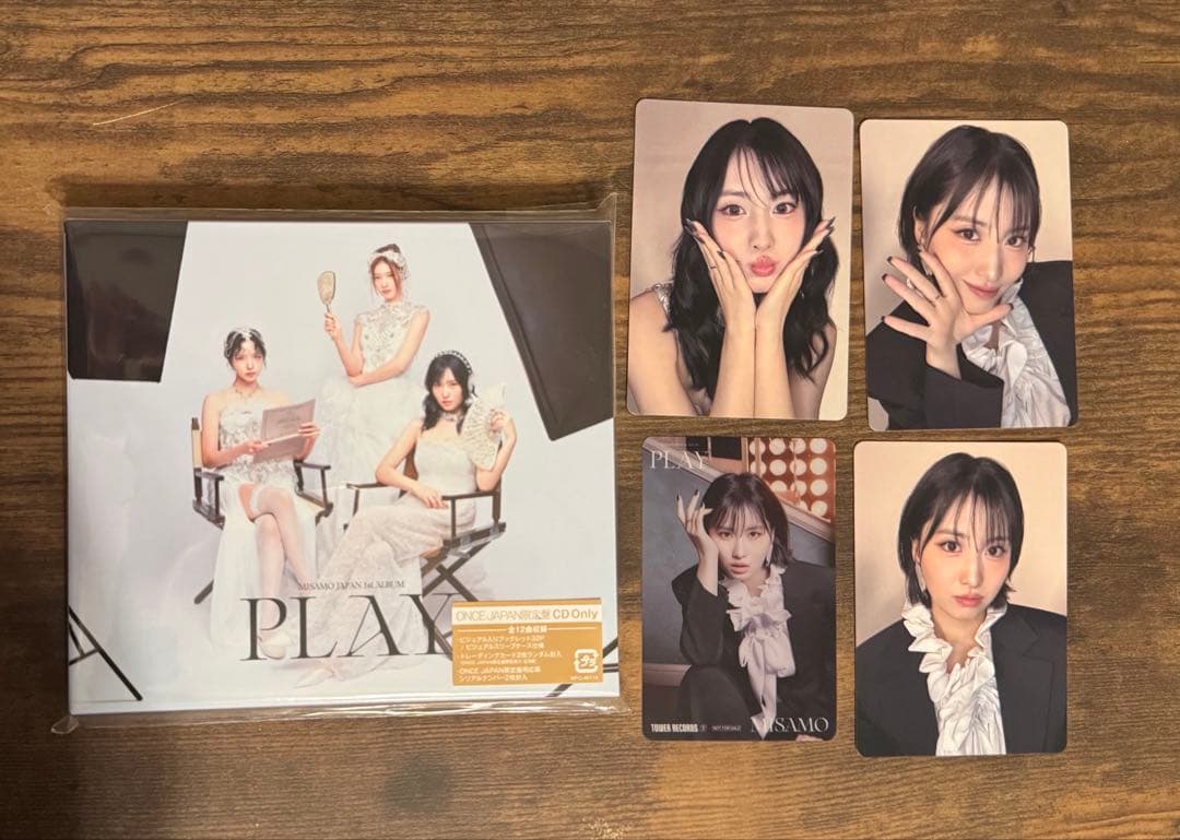 特典付き】MISAMO PLAY ONCE JAPAN限定盤 - メルカリ