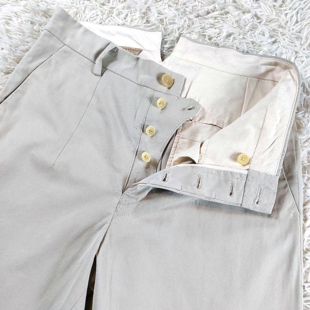 アーツアンドサイエンス コットンツイル 高密度チノテーパードパンツ