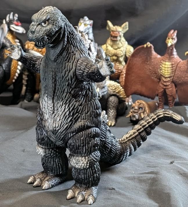 昭和ゴジラ東宝チャンピオンまつり（バンダイ）ソフビフィギュア10体