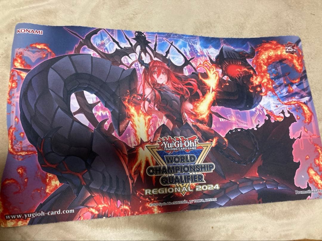 遊戯王OCG ワールドチャンピオンシップ 2024 咎姫プレイマット 遊戯王 公式 WCQ 2024 賜炎の咎姫 プレイマット 北米版 – トレカ屋 ANOTHER
