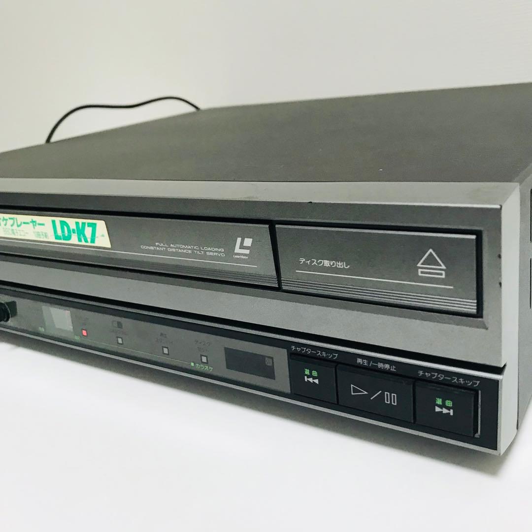 パイオニア LDプレーヤー LD－K7 レーザーディスク - メルカリ