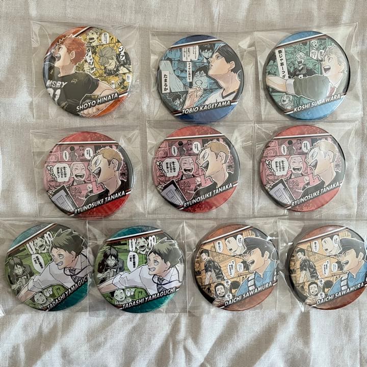 ハイキュー コレクション缶バッジ ”MEMORIES” 第2弾 - メルカリ