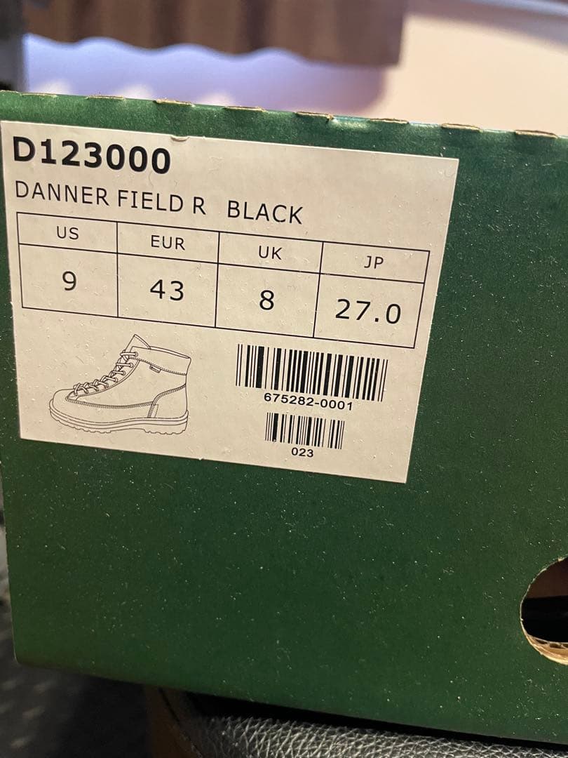 靴 DANNER FIELD R 27.0cm