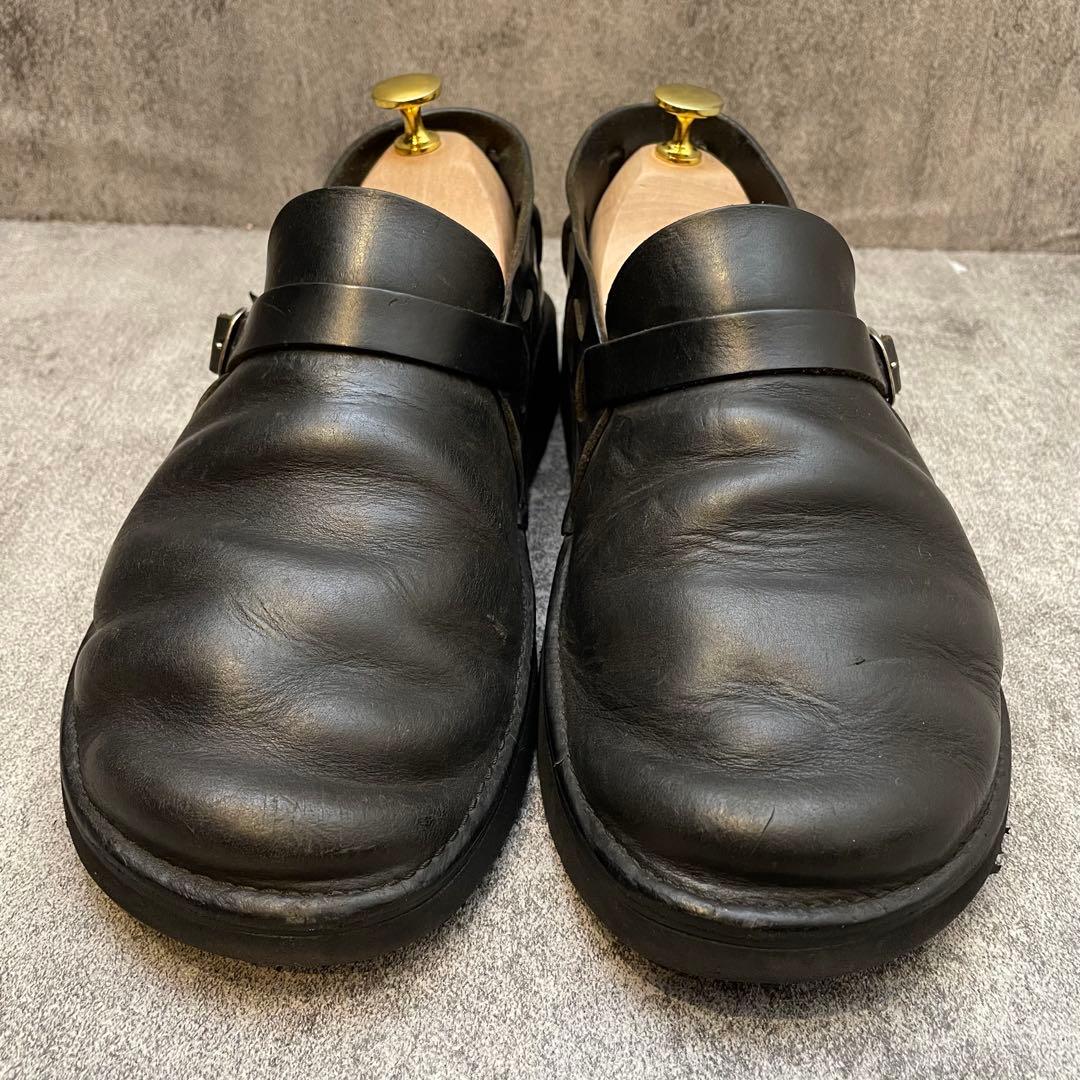 ✨人気✨オーロラシューズ ミドルイングリッシュ【26】ブラック