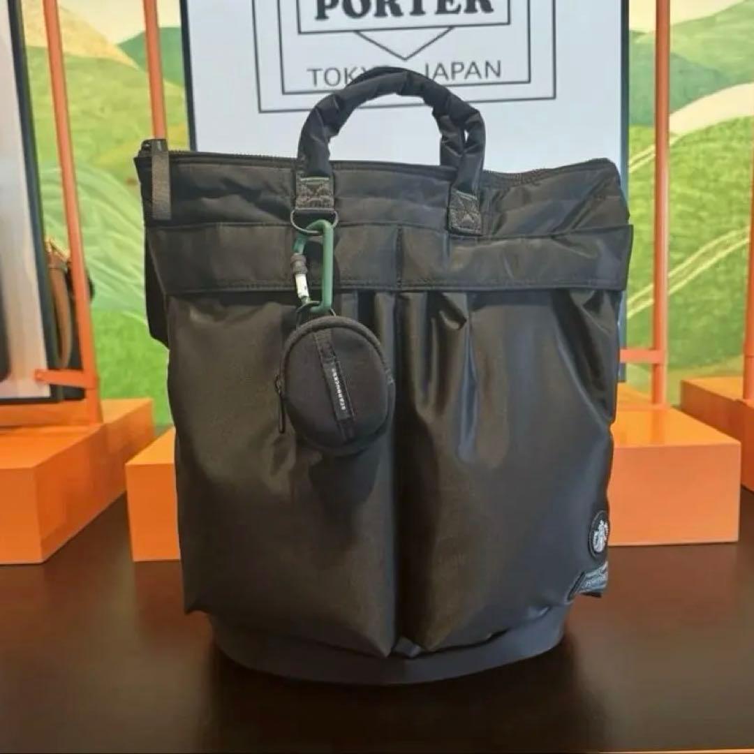 PORTER コーヒービーンシェイプ ヘルメットバッグ - メルカリ