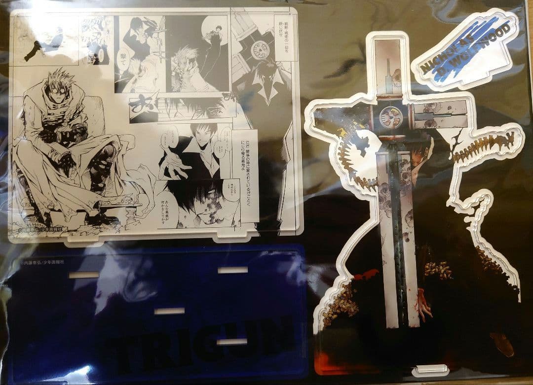 トライガン ニコラス・D・ウルフウッド 名場面アクリルスタンド 1枚