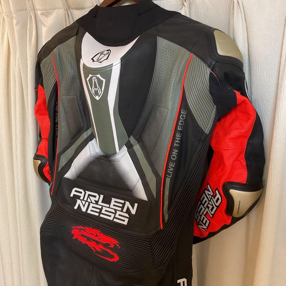 未使用】ARLENNESSアレンネスレーシングスーツ56サイズ Bk.Re. - メルカリ