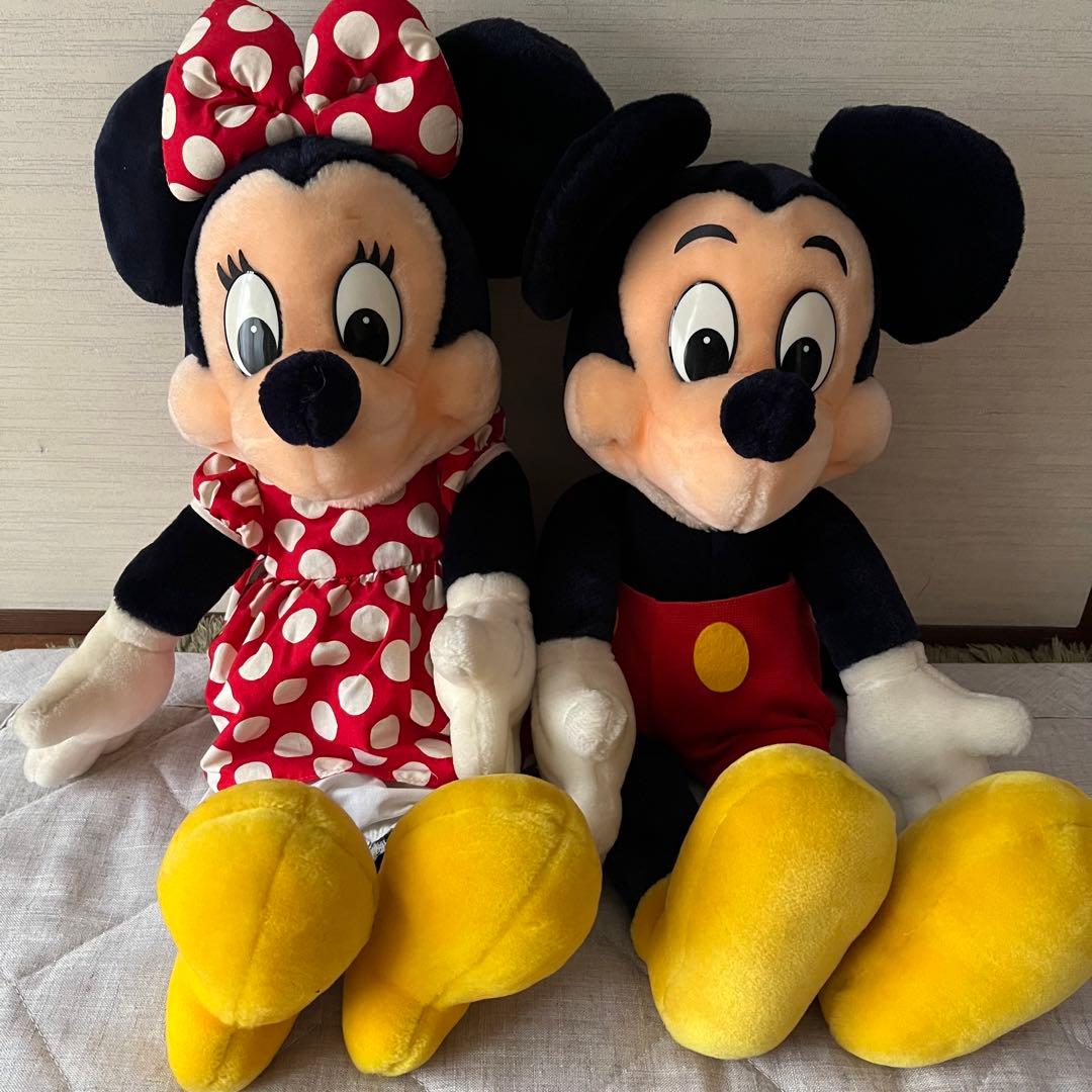 東京ディズニーランド 公式 ミッキー ミニー ぬいぐるみ - メルカリ
