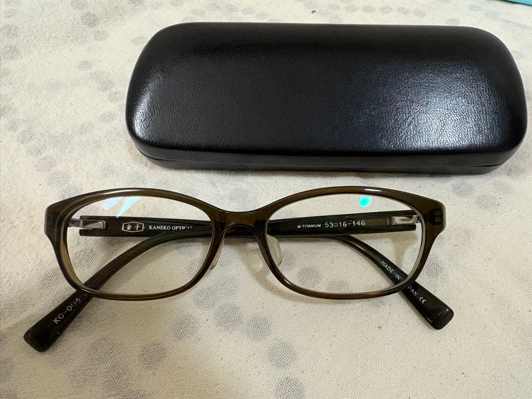 金子眼鏡店 KANEKO OPTICAL 5316-146 ダークブラウン - メルカリ