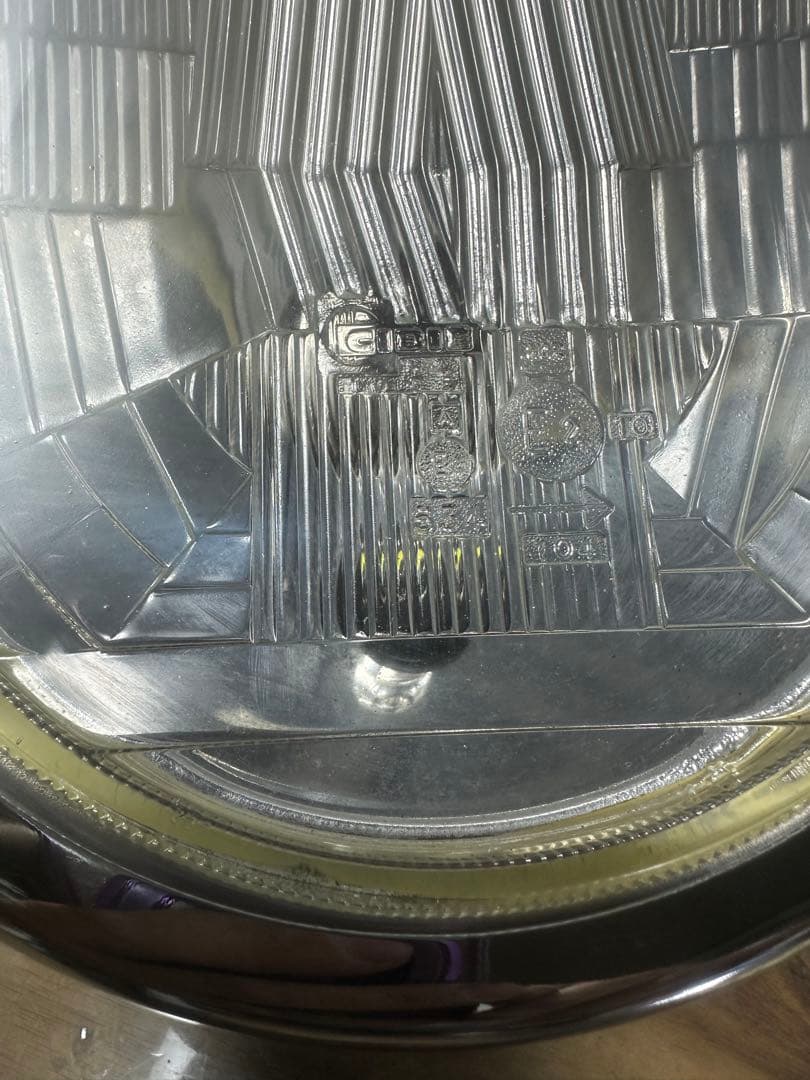 本物/当時物シビエ凹みオスカーヘッドライト/CIBIEへこみ - メルカリ