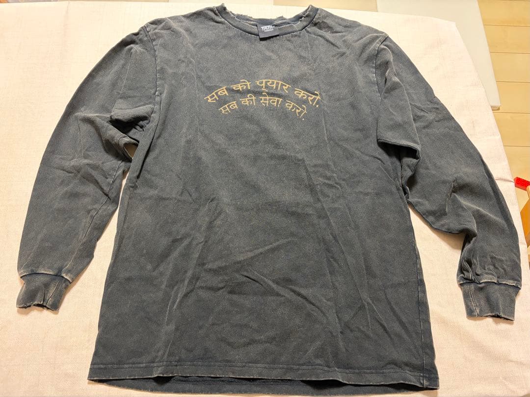 藤井風 LOVE ALL SERVE ALL ダメージロンT サイズM - メルカリ