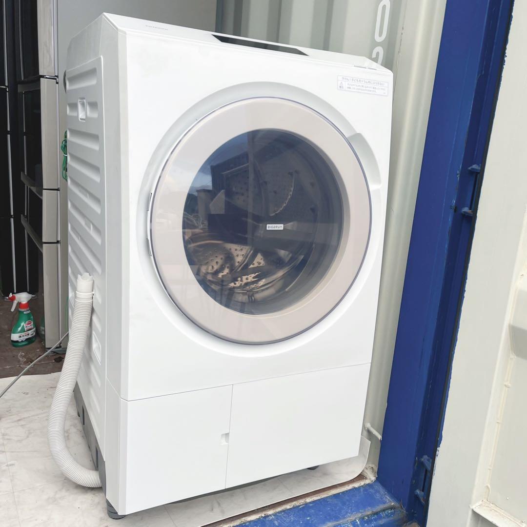 取付無料！日立最上位モデル洗剤自動投入熱乾燥搭載ドラム式洗濯機！