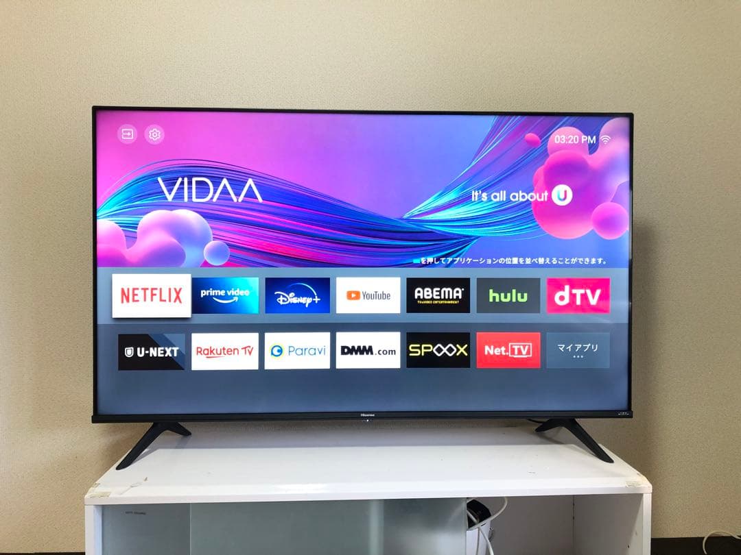 ハイセンス 50V型 4K液晶テレビ50E65G 2022年製 - メルカリ