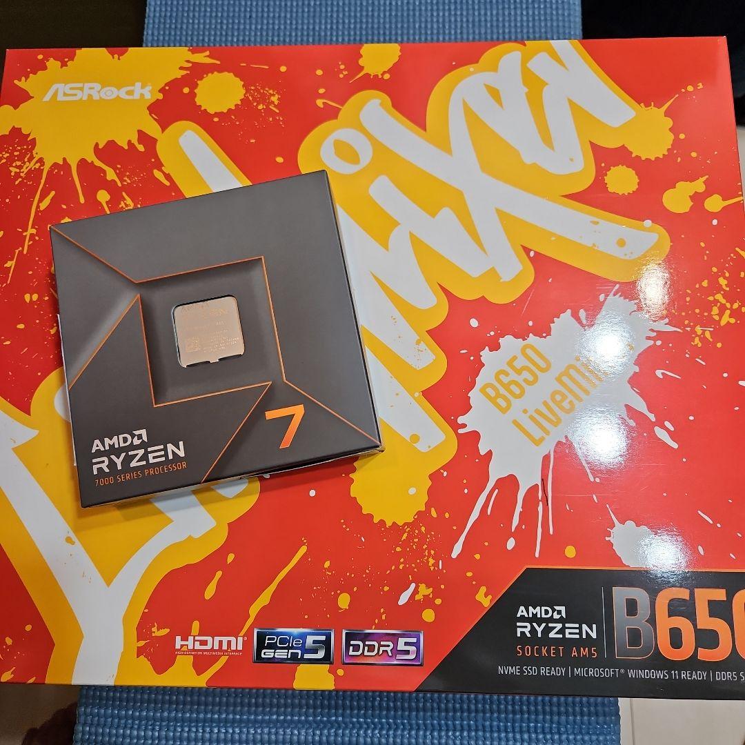 CPU Asrock B650 livemixer & AMD Ryzen 7700 ASRock > B650 LiveMixer