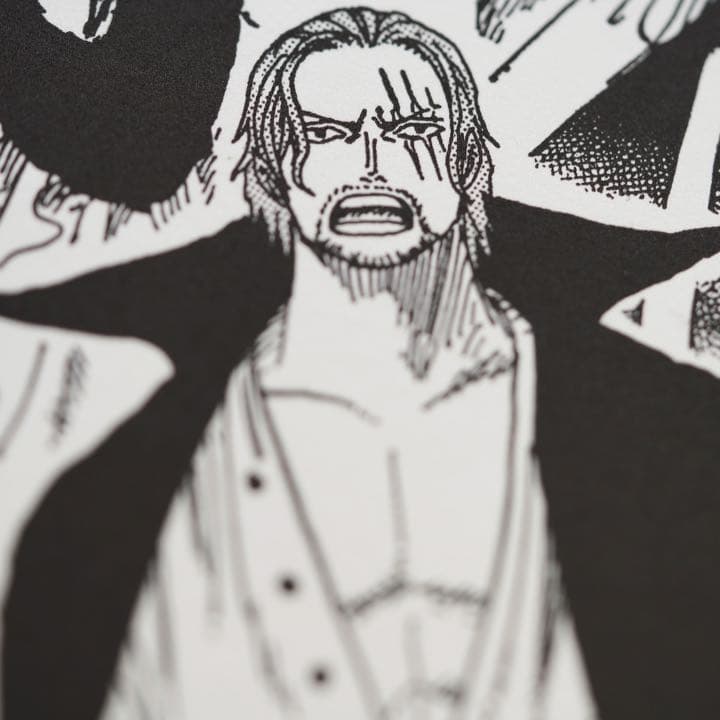 ONE PIECE 漫画アート 赤髪海賊団 サイン入り原画 NFT ED20 - メルカリ