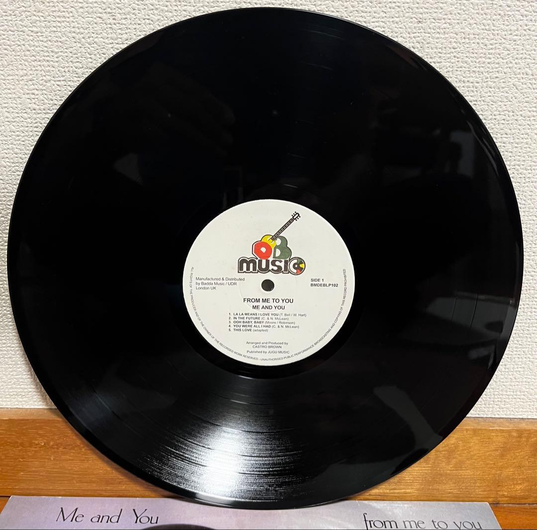 me and you ‎/ from me to you レコード ラヴァーズ | Acquista su