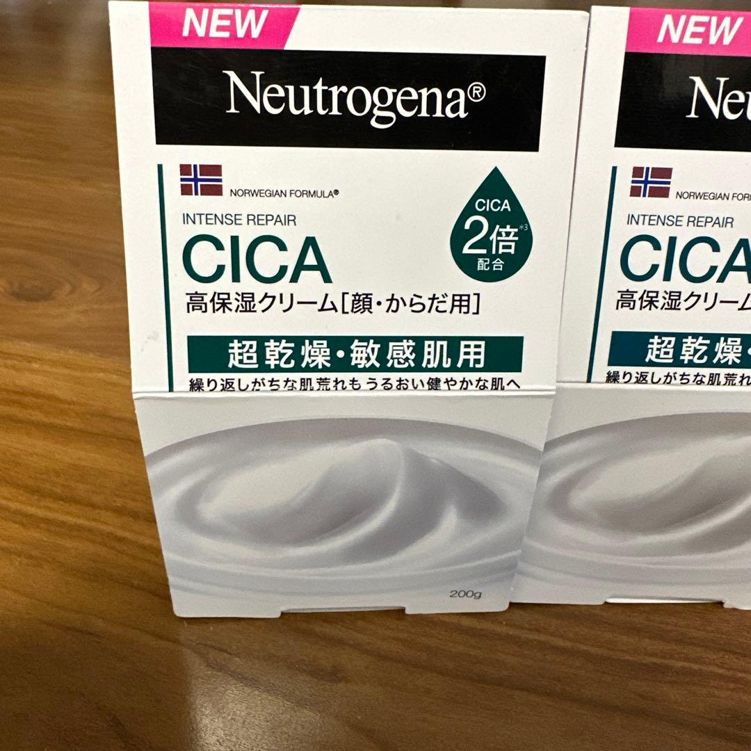 Neutrogena CICA 高保湿クリーム 200g 4個セット 低 価格 通販