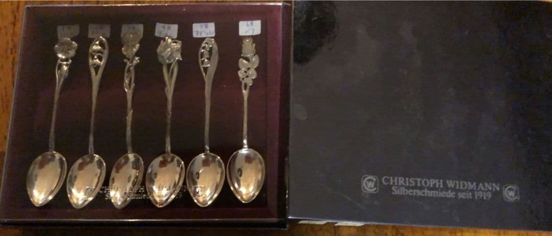 純銀925】ティースプーン6本セット（Christoph Widmann） - メルカリ