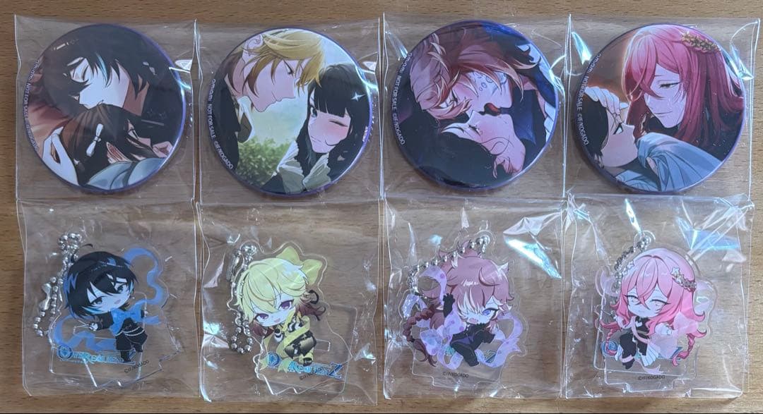 OVER REQUIEMZ 特典 ステラ あみあみ 缶バッジ キーホルダー - メルカリ