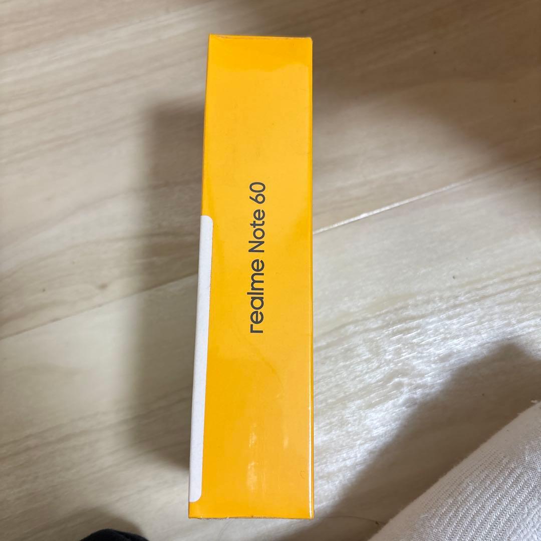 SIMフリー／realme Note60／ブルー／3＋64GB【未開封】 SIMフリー