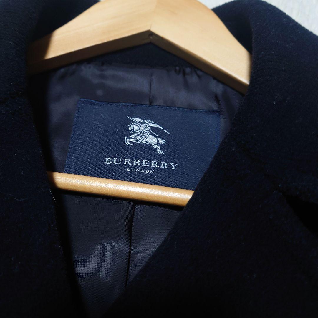 希少サイズ】バーバリーロンドン Pコート 刻印ボタン XXL ノバチェック