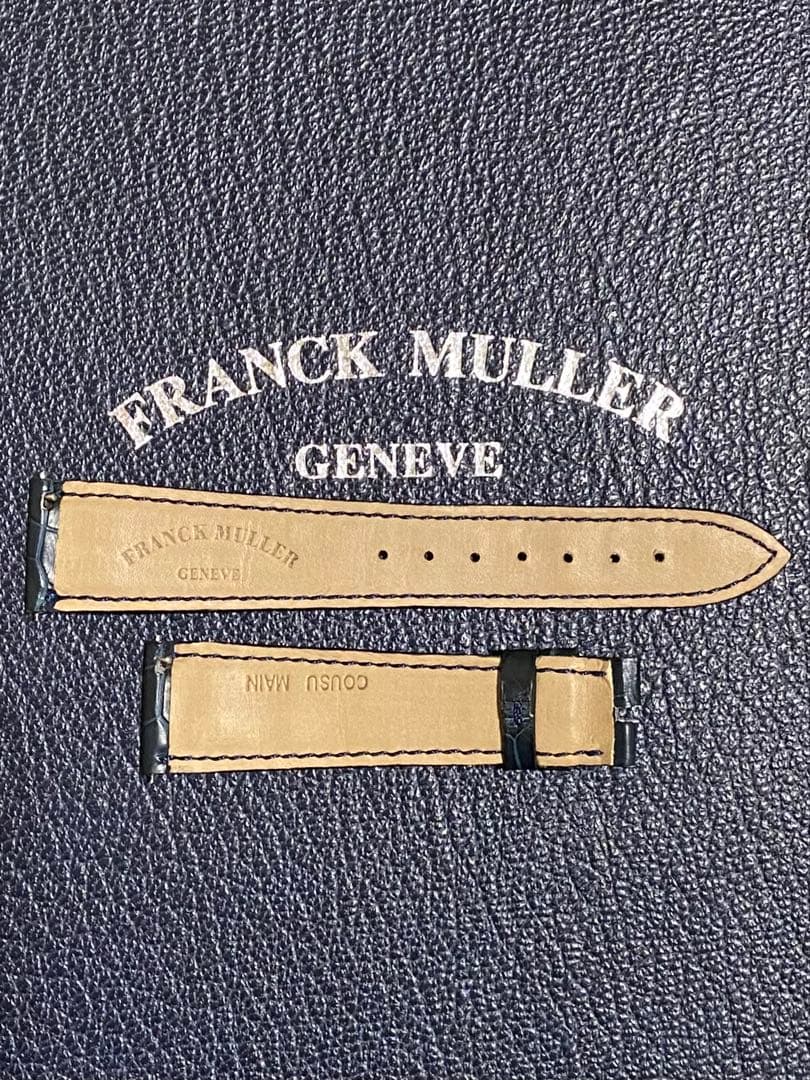 20mm フランクミュラー 純正 ダークブルー ストラップ ベルト 7880