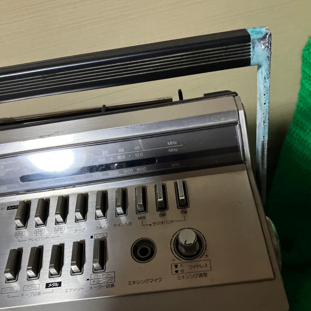 ⭕️マミ⭕️様と商談中Sharp tvSearcherラジカセットテレビ