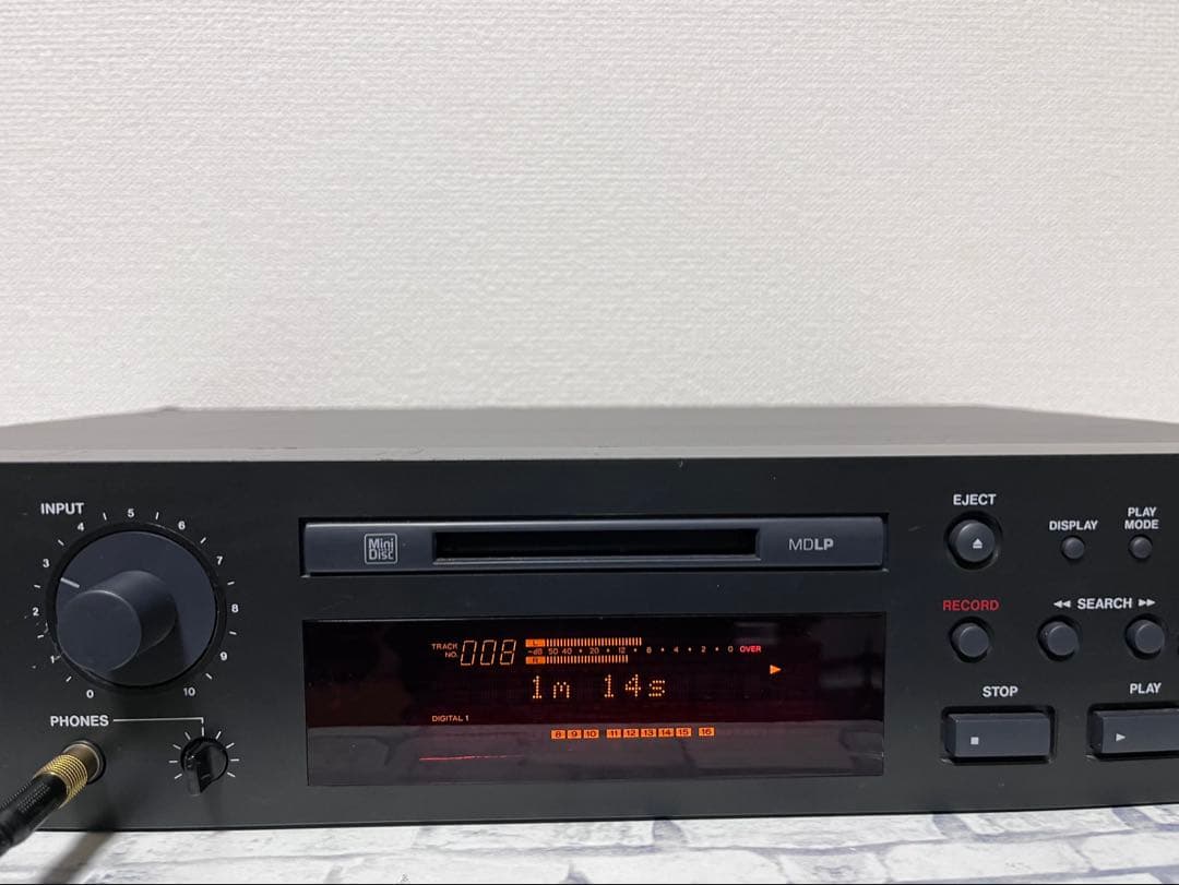 稼働品 TASCAM MDレコーダー MD350