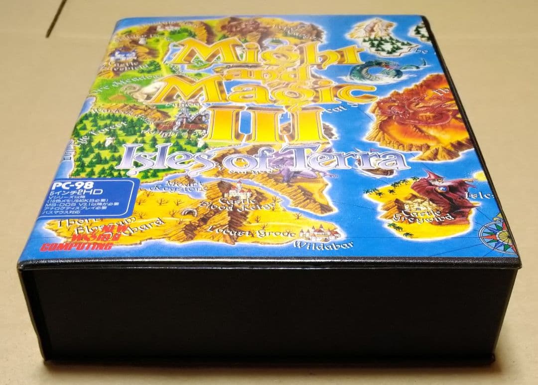 【付属品完品】マイトアンドマジックIII PC-98 5インチ2HD