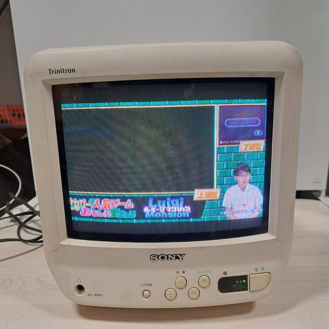 通電確認済み】SONY Trinitron KV-10PR1 ブラウン管 TV - メルカリ