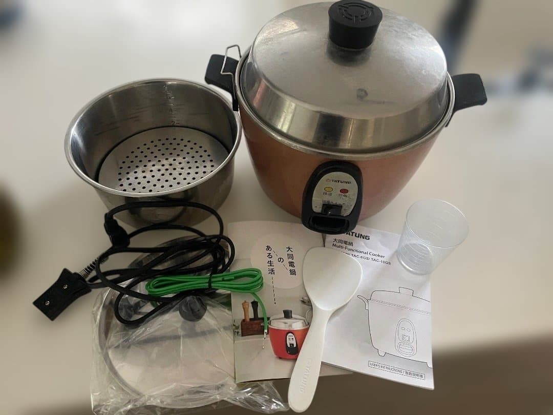 大同電鍋　ローズゴールド　Mサイズ　TAC-06IN 備品箱付き 大同電鍋 ローズゴールド Mサイズ TAC-06IN 備品箱付き 大同電鍋