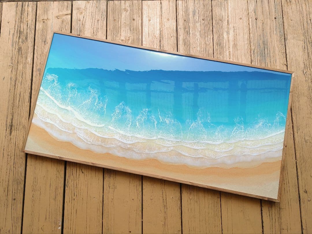 レジンアート(Okinawa Blue・Box type・920×470)