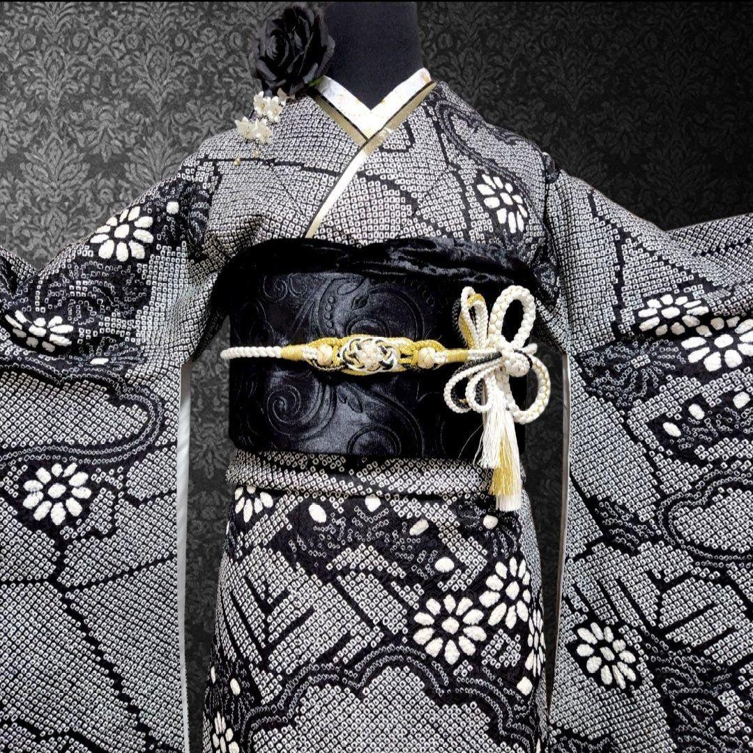 振袖フルセット(7点)・成人式・総絞り・本絞り・やまと誂製・高級手