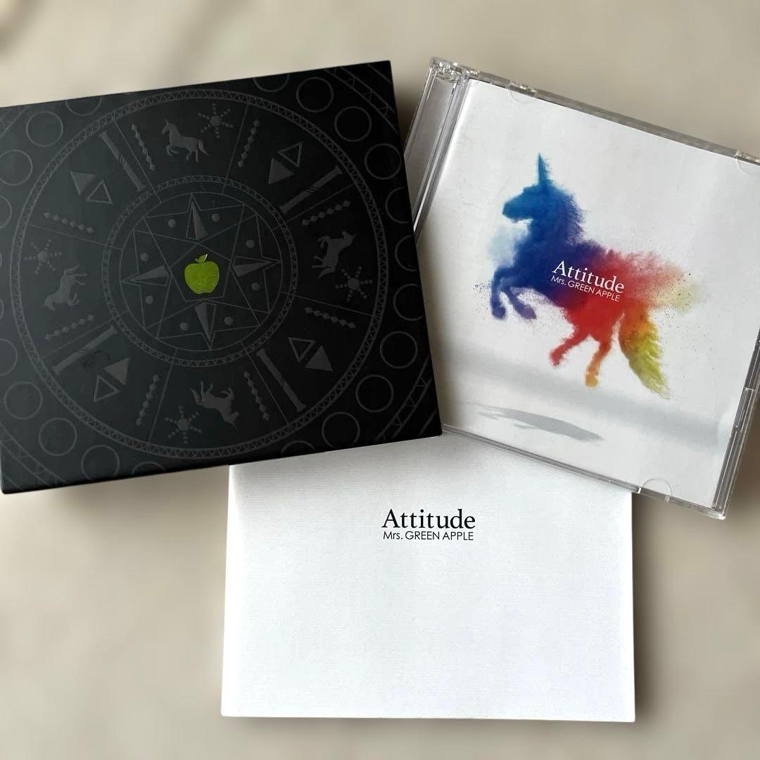 初回限定版 Mrs. GREEN APPLE 「Attitude」おまけ付き - メルカリ