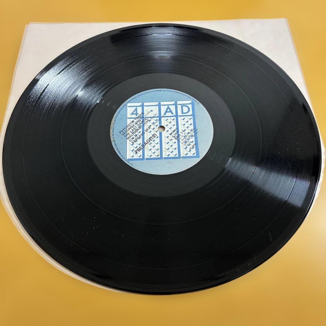 PRESAGE(S) 4AD V.A. 輸入12inchレコード 1980年 - メルカリ