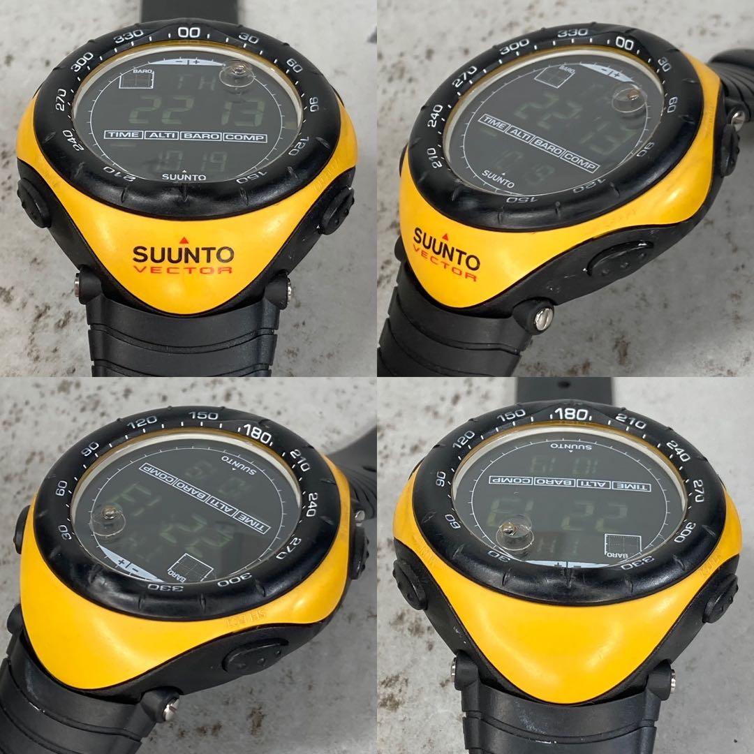 美品 SUUNTO スント VECTOR ベクター イエロー ブラック 廃盤 - メルカリ