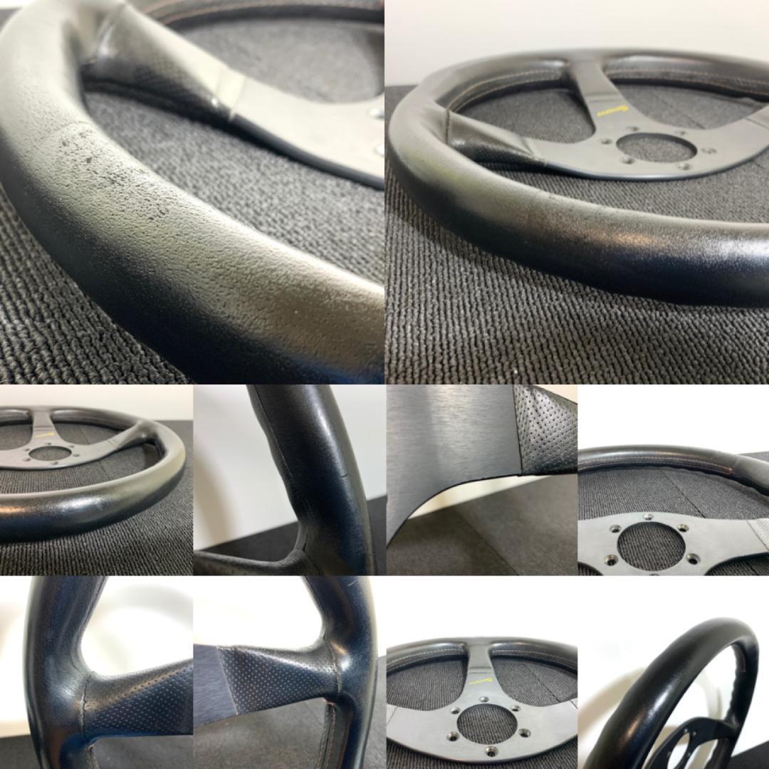 モモ スポーツ ステアリング 34パイ 当時物 92年製 ホーンボタン・ネジ