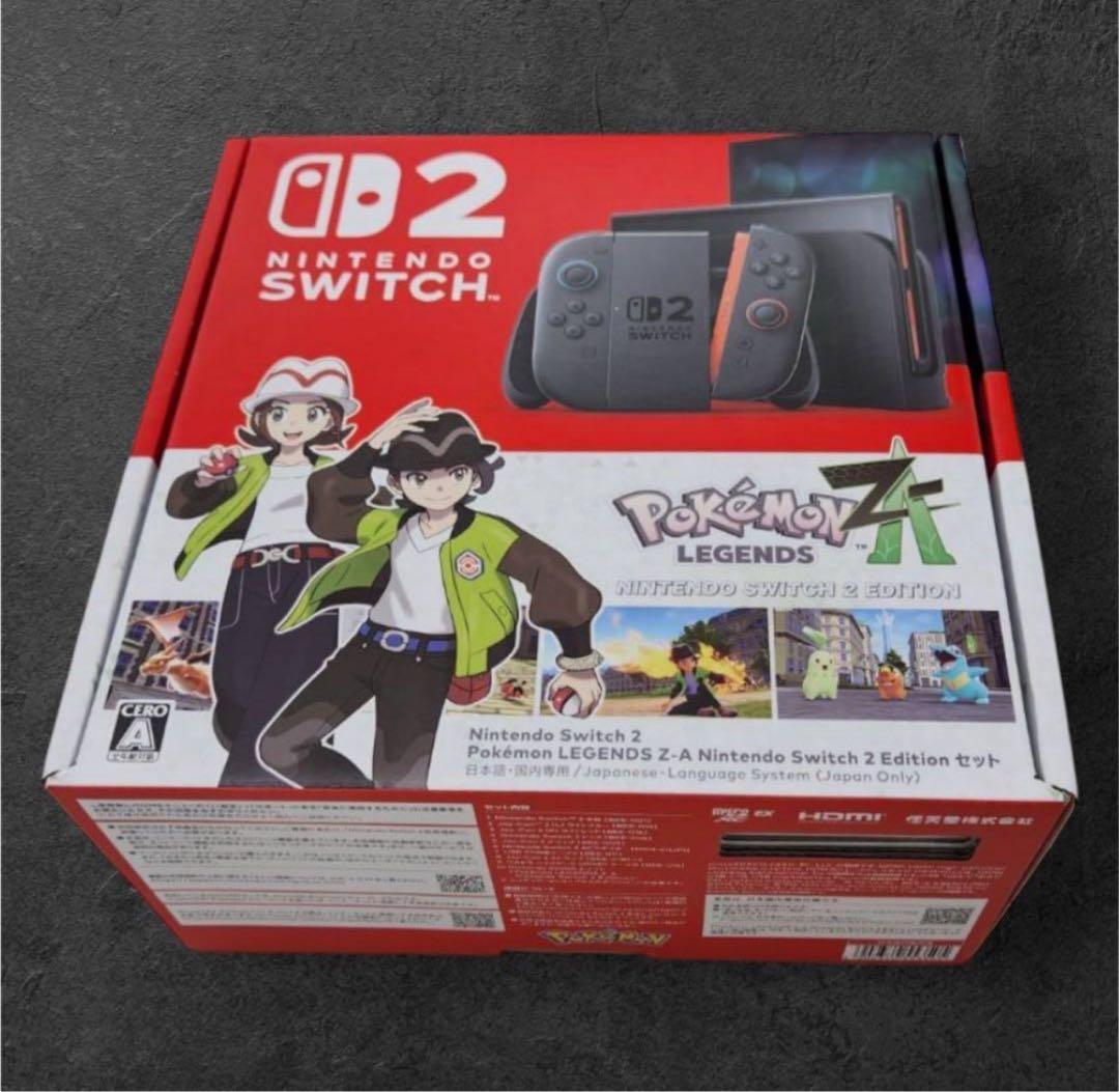 新品未開封】 Nintendo Switch2 ポケモンレジェンズZ-A同梱版 - メルカリ
