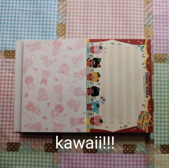 平成レトロ メモ帳 ネコちゃん くまちゃん 文房具 ダイソー 日本製