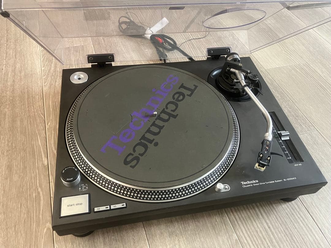 テクニクス　SL-1200 MK3 ターンテーブル　レコード Technics SL-1200mk3の仕様 テクニクス