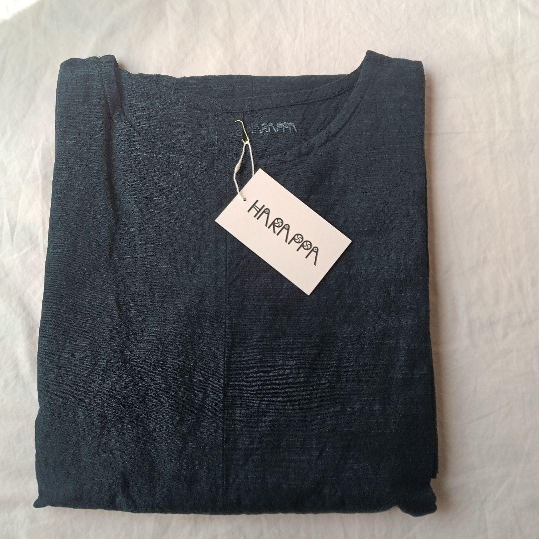 はらっぱ会津木綿スモックワンピース黒緑未使用品 スモックワンピース - HARAPPA web shop (受注生産)